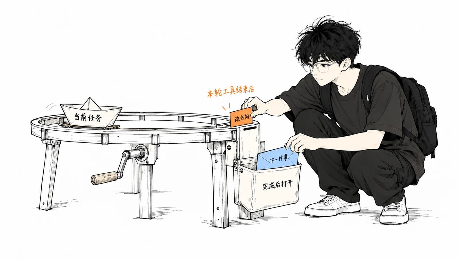 Steering 在本轮工具结束后插入纠偏,Follow-up 等当前任务完成后再接着执行